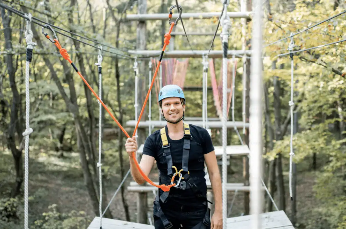 Ziplining