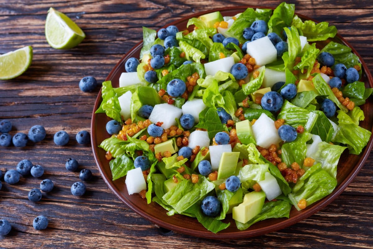 Blueberry Jicama Salad