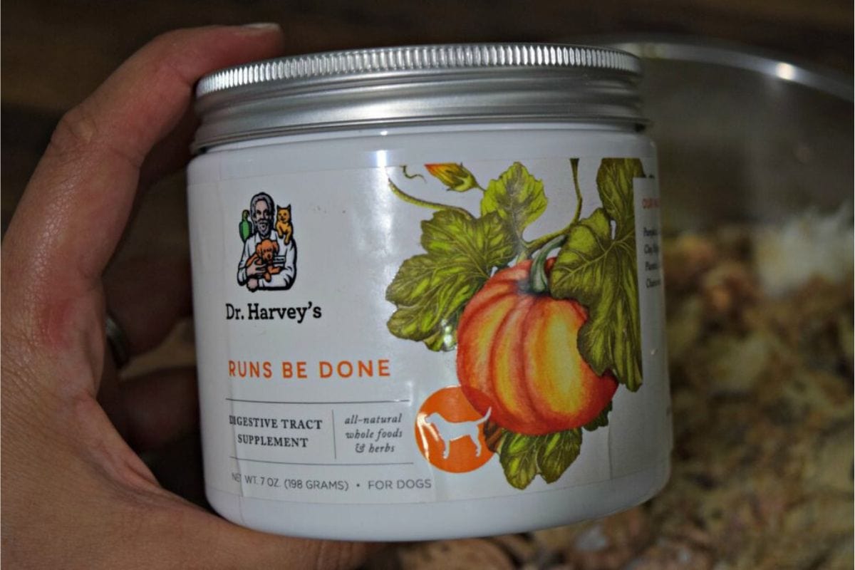 Dr. Harvey's Runs Be Done is an all natural herbal supplement to aid digestion