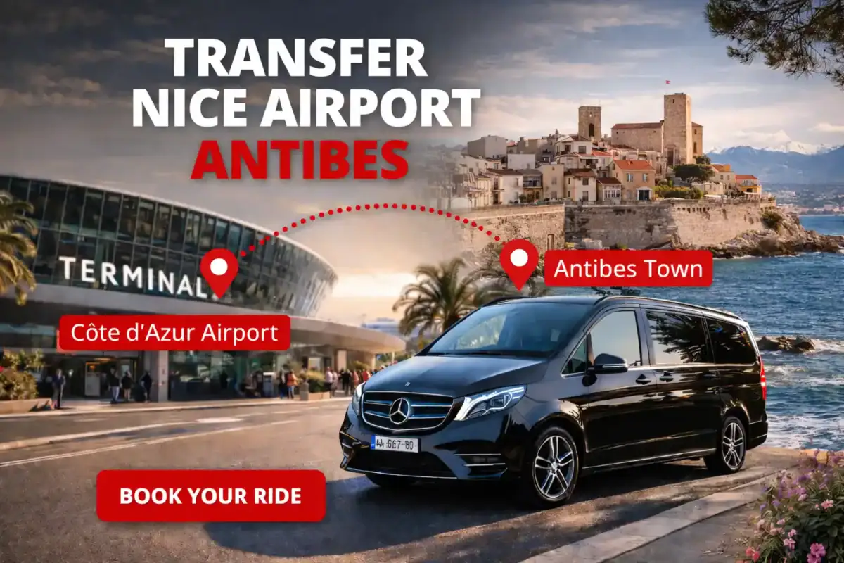 Transfer Nice Airport to Antibes