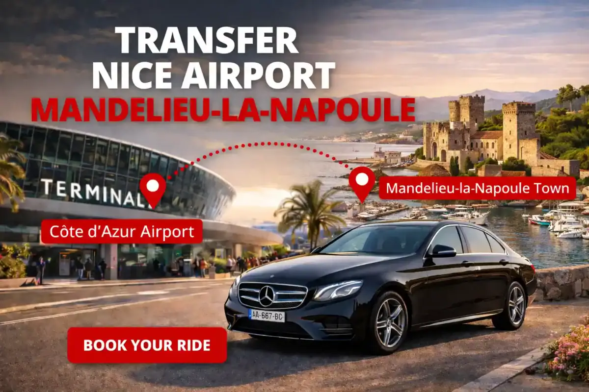 Transfer Nice Airport to Mandelieu-la-Napoule