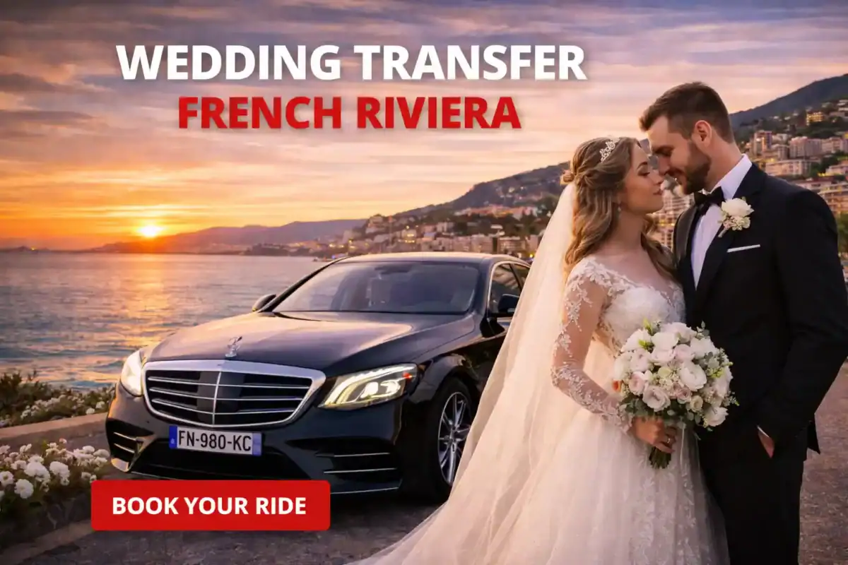 wedding transfer french riviera