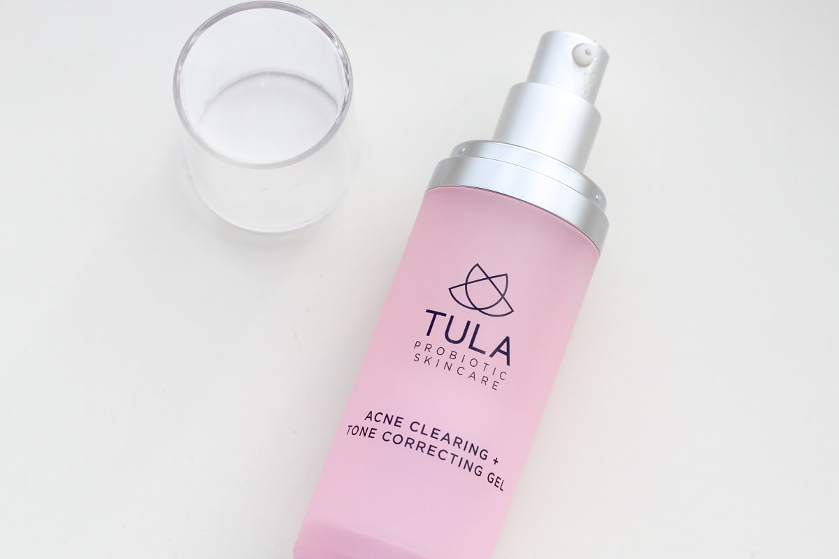 The Tula Acne Clearing + Tone Correcting Gel