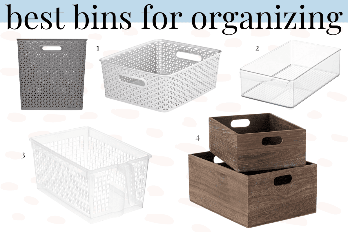best bins to organize