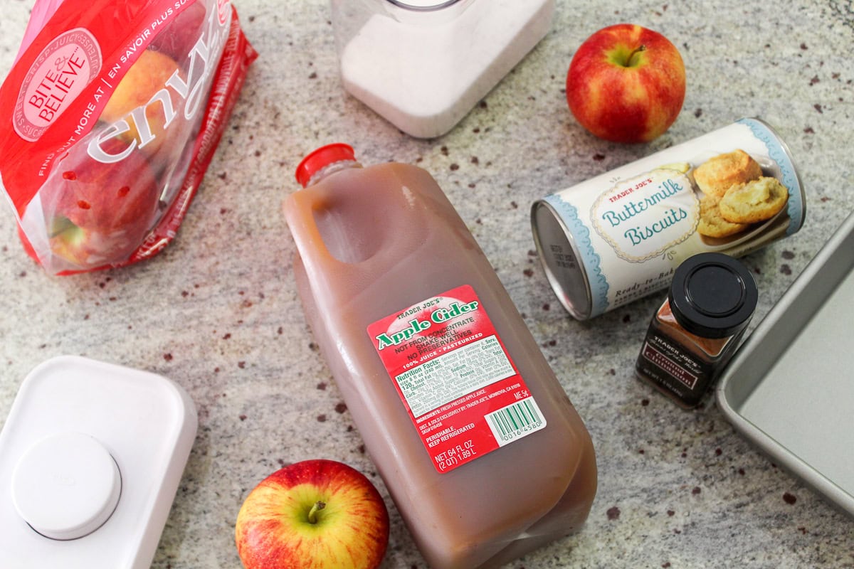 apple cider stuffed donut holes ingredients