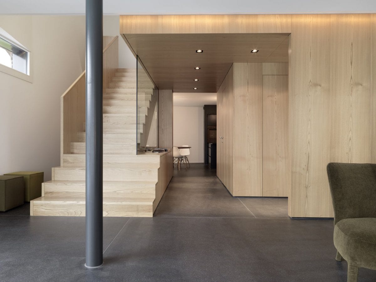 Treppe Haus S Dietilkon - Foto von Bruno Helbling, Zürich