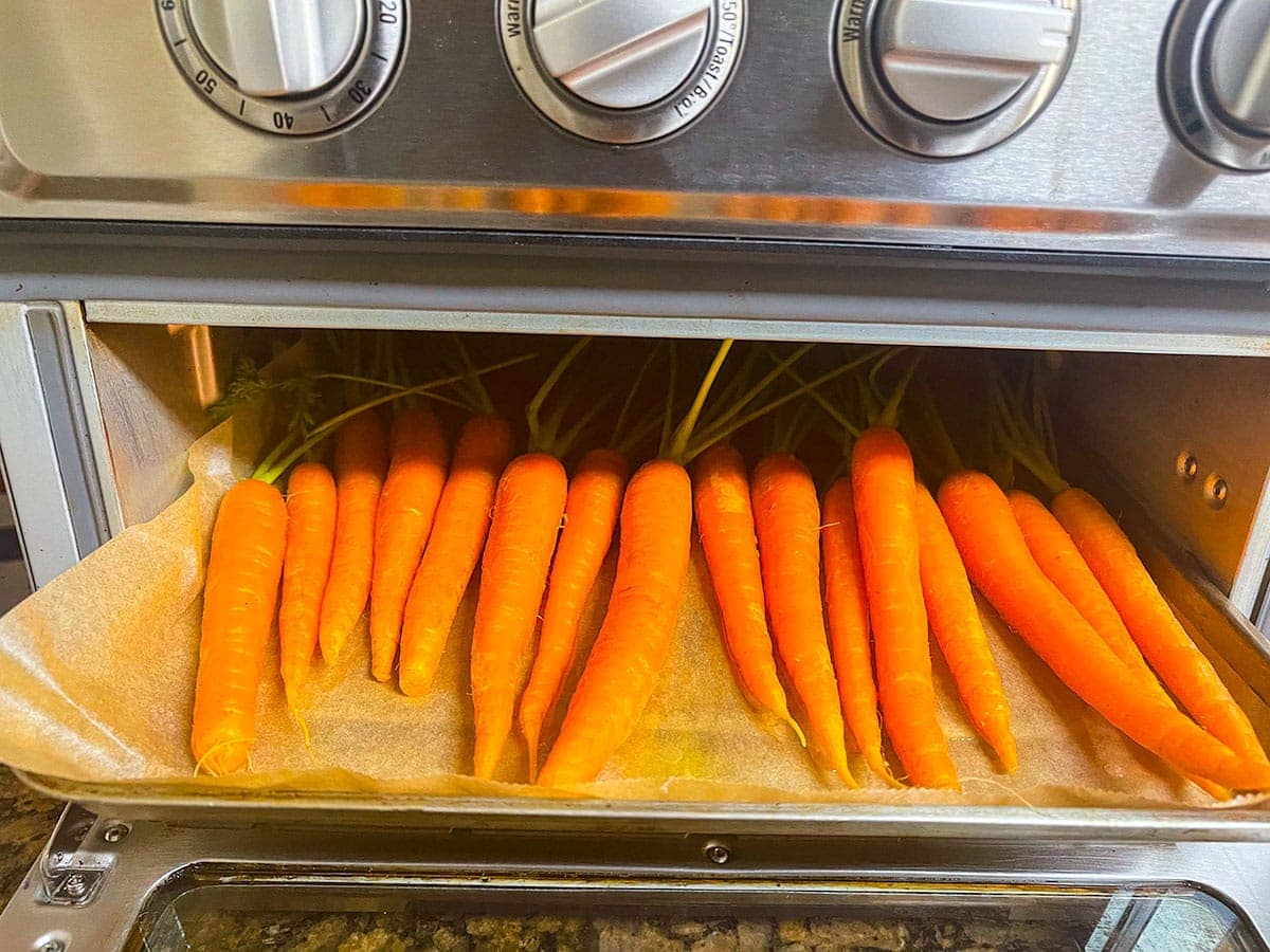 carrots in the air fryer