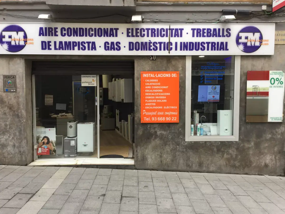 Tienda de Instalaciones Molins en Molins de Rei