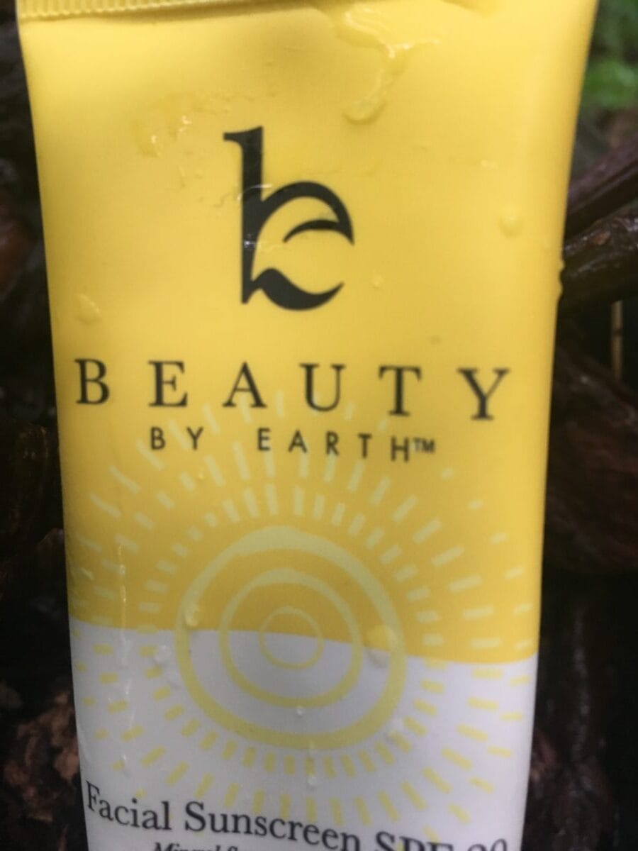 Photo of Beauty by Earth's Facial Sunscreen Logo (Non-Nano Zinc Oxide, Organic, SPF 20)