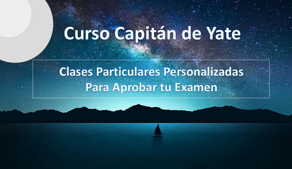Curso Capitán de Yate online y presencial