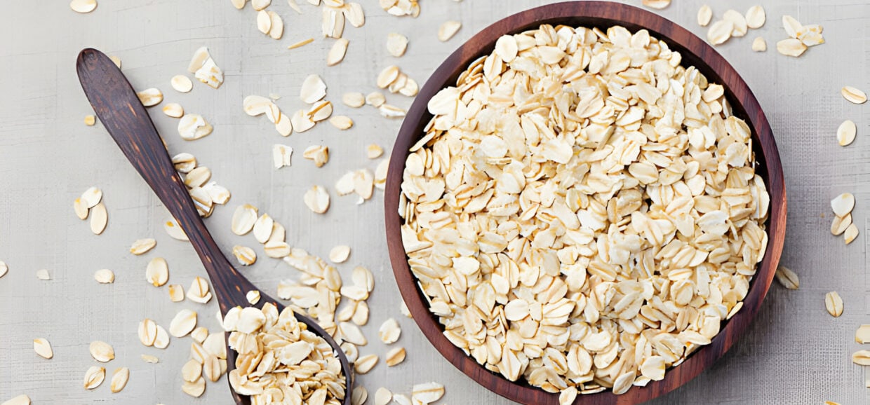 Harina de avena para perros