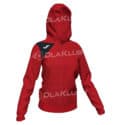 Bluza dresowa damska JOMA Spike II czerwono czarna