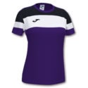 Koszulka sportowa damska Joma Crew IV fioletowo czarna 901039.551