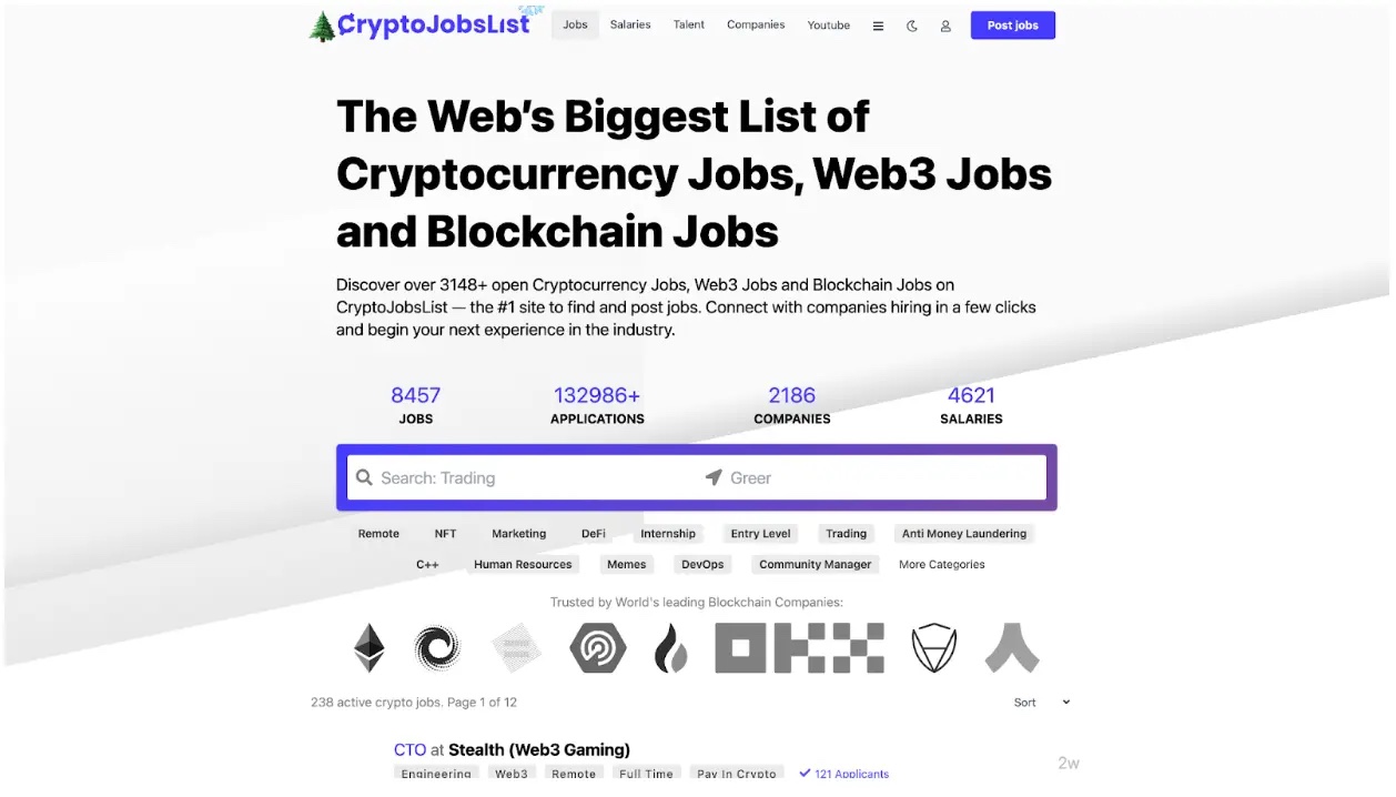 Cryptojobslist.com