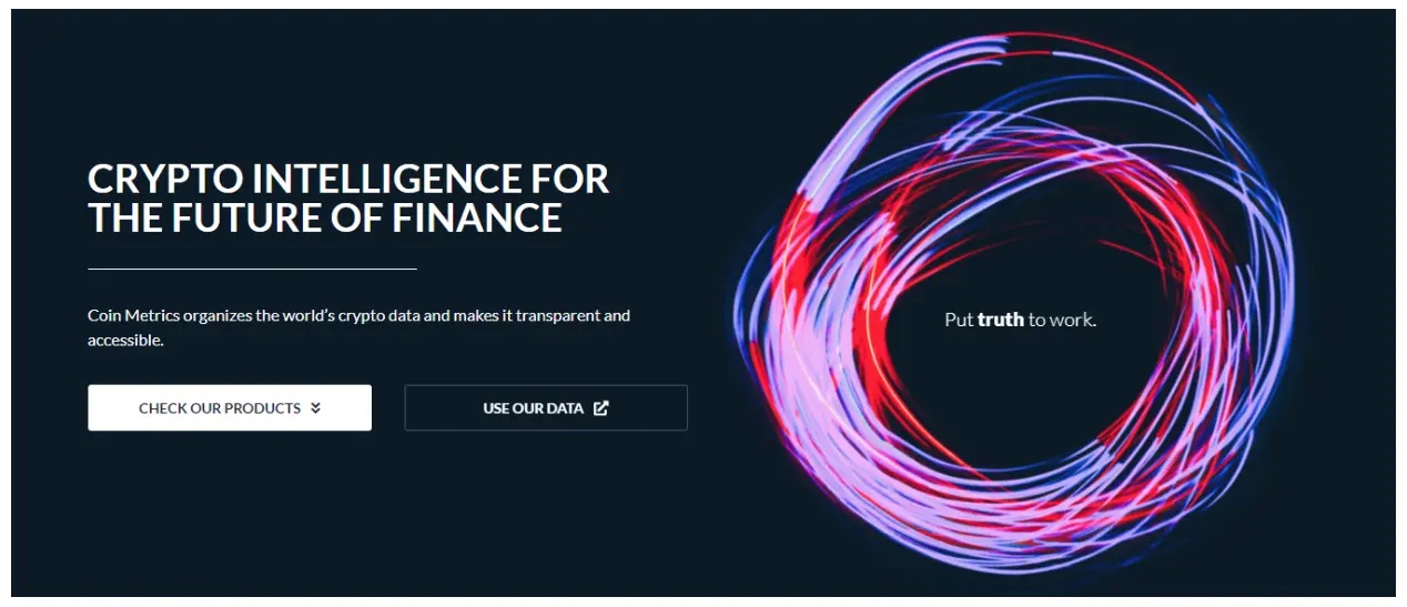 Coin Metrics blockchain analysis