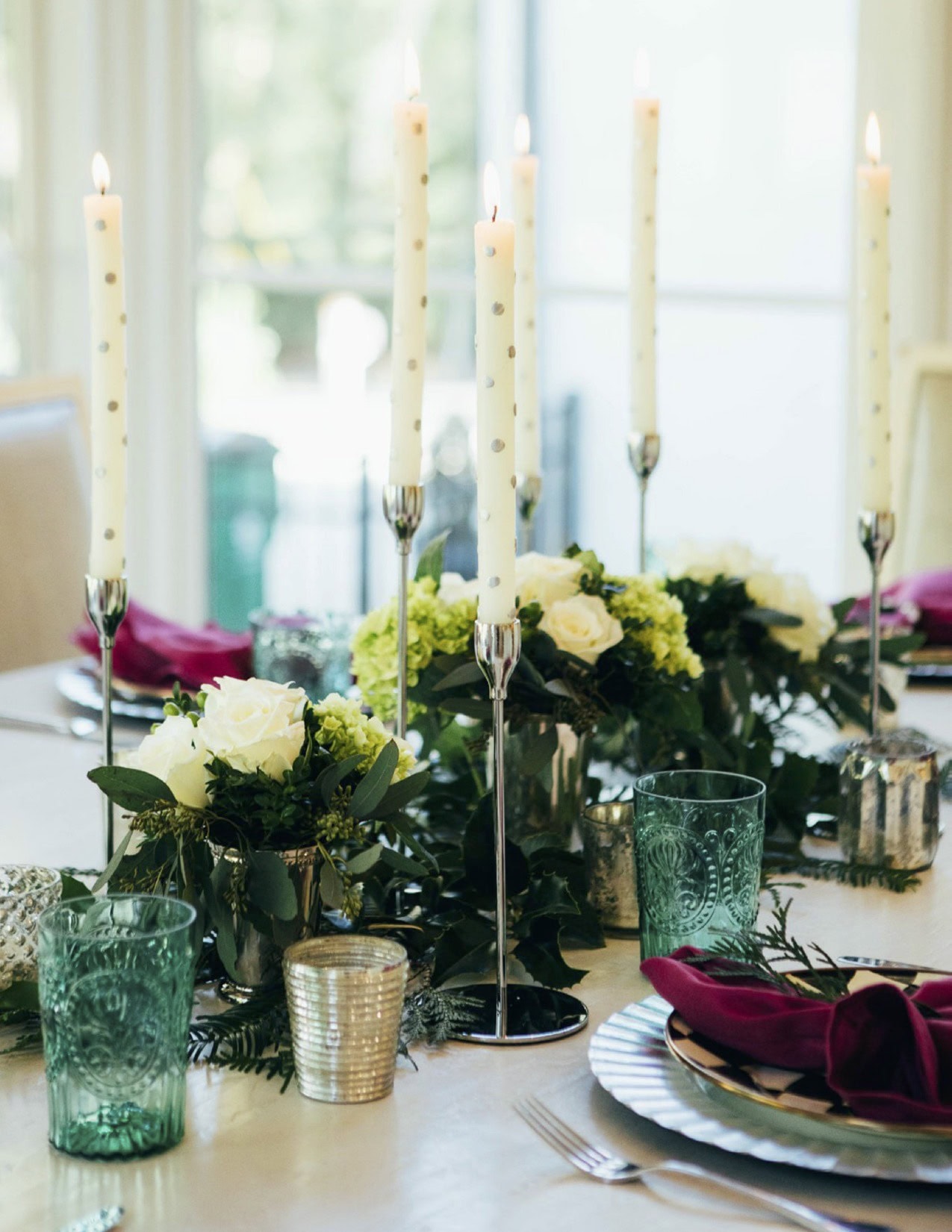 Christmas Brunch Tablescape