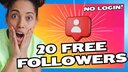 Likes.io 20 Free Instagram Followers