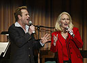 Jesse Grant/WireImage.com... Sam Harris and Mary Haskell at the Academy of Television Arts & Sciences Hall of Fame Ceremony, Dec. 14