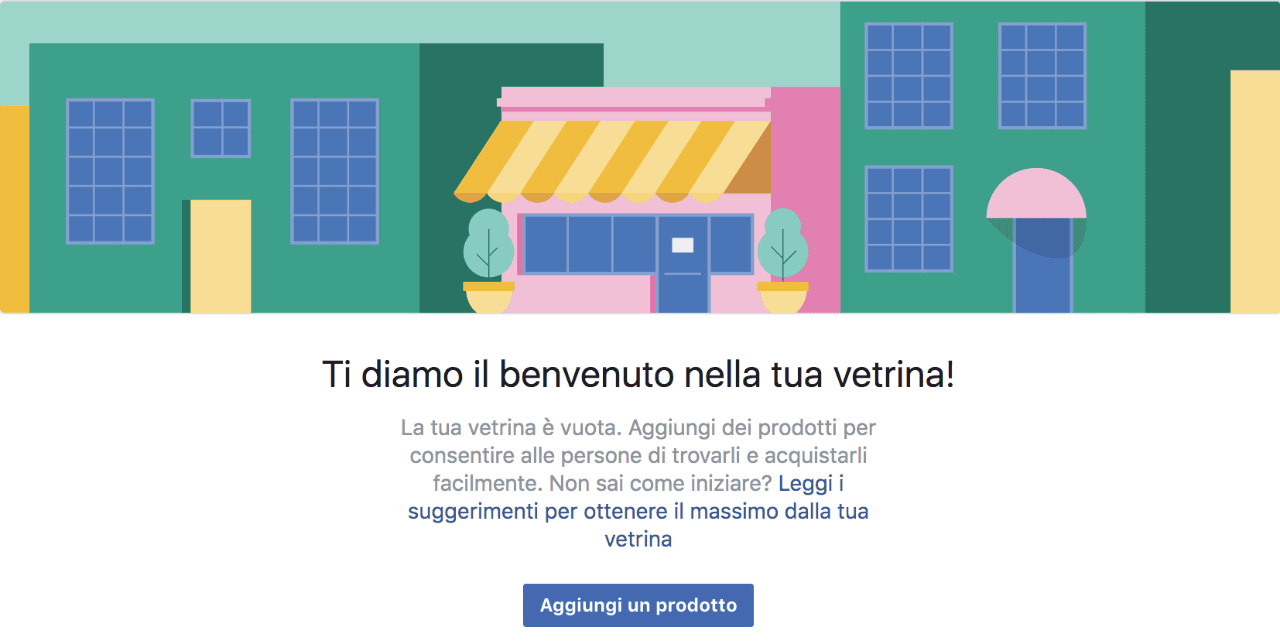 vetrina facebook