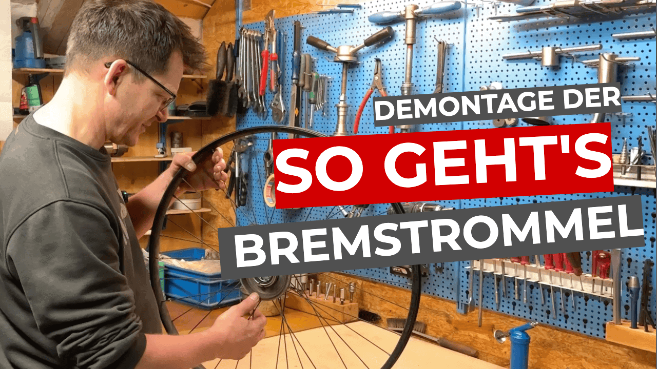 Demontage Bremstrommel