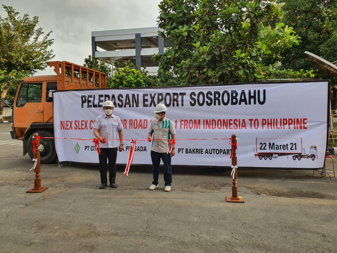 Gunting Pita Pelepasan Export Sosrobahu