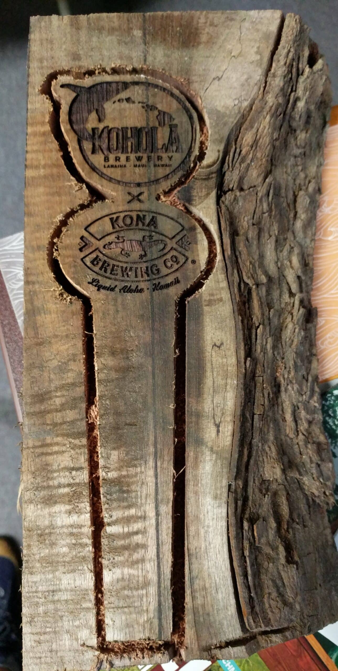 Koa Beer Tap Handles