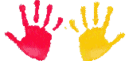 hands-cartoon 2 colored