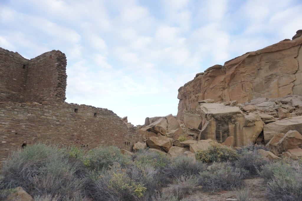 Chaco Culture National Historical Park at Campground 1 Chaco Culture National Historical Park Pueblo Bonito