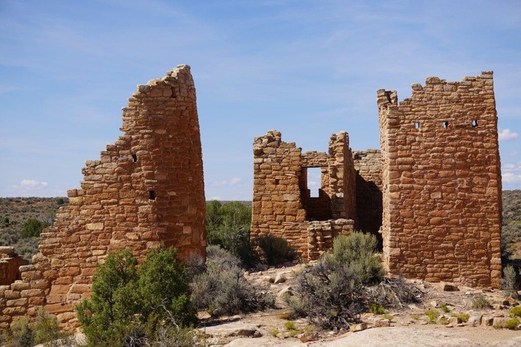 Canyons Of The Ancients Pueblo Cultural Sites 17 Hovenweep Castle - Hovenweep National Monument Canyons ng mga sinaunang pambansang monumento.