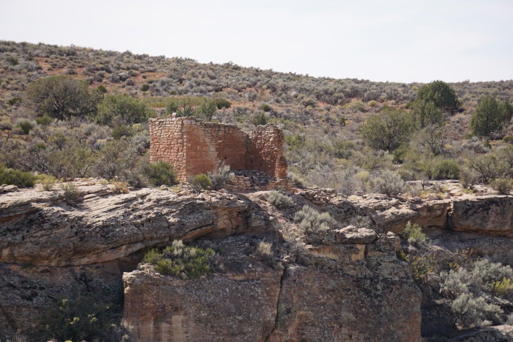 Canyons Of The Ancients Pueblo Cultural Sites 24 Rim Rock House - Hovenweep National Monument Canyons ng mga sinaunang pambansang monumento.