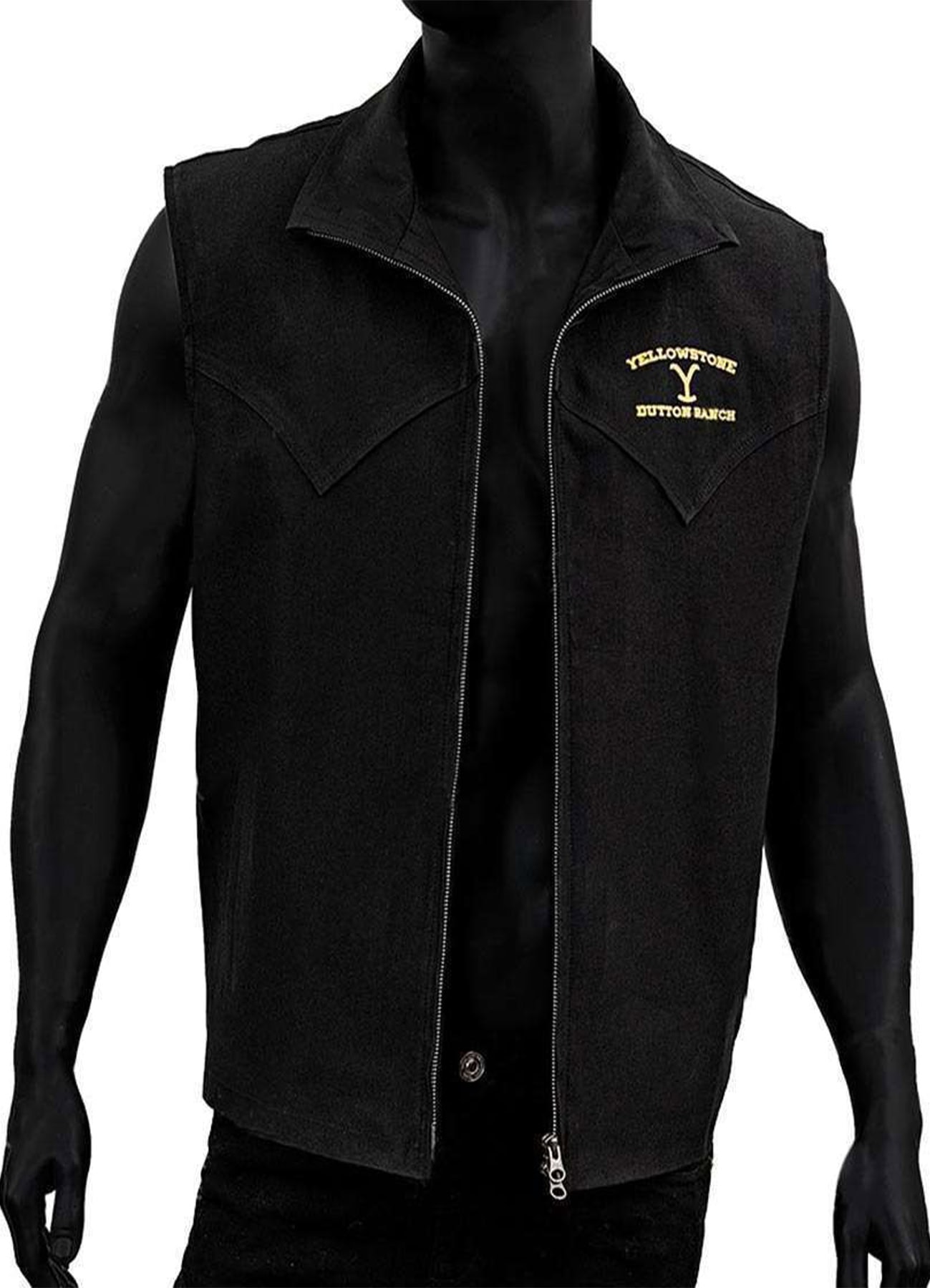 John Dutton Black Vest Yellowstone Season 5