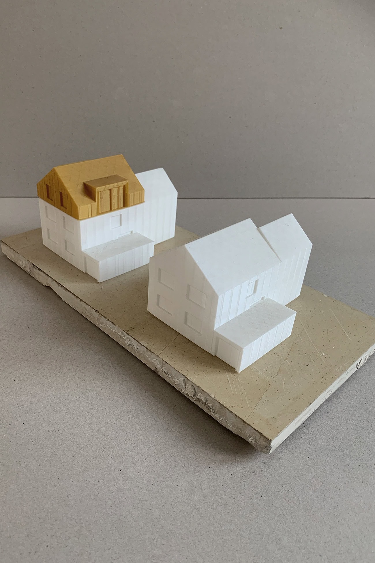 Holzbau, Architektur, Nachhaltigkeit, Bauen, Umbau, Sanierung, Aufstockung, Modell, Architekturmodell