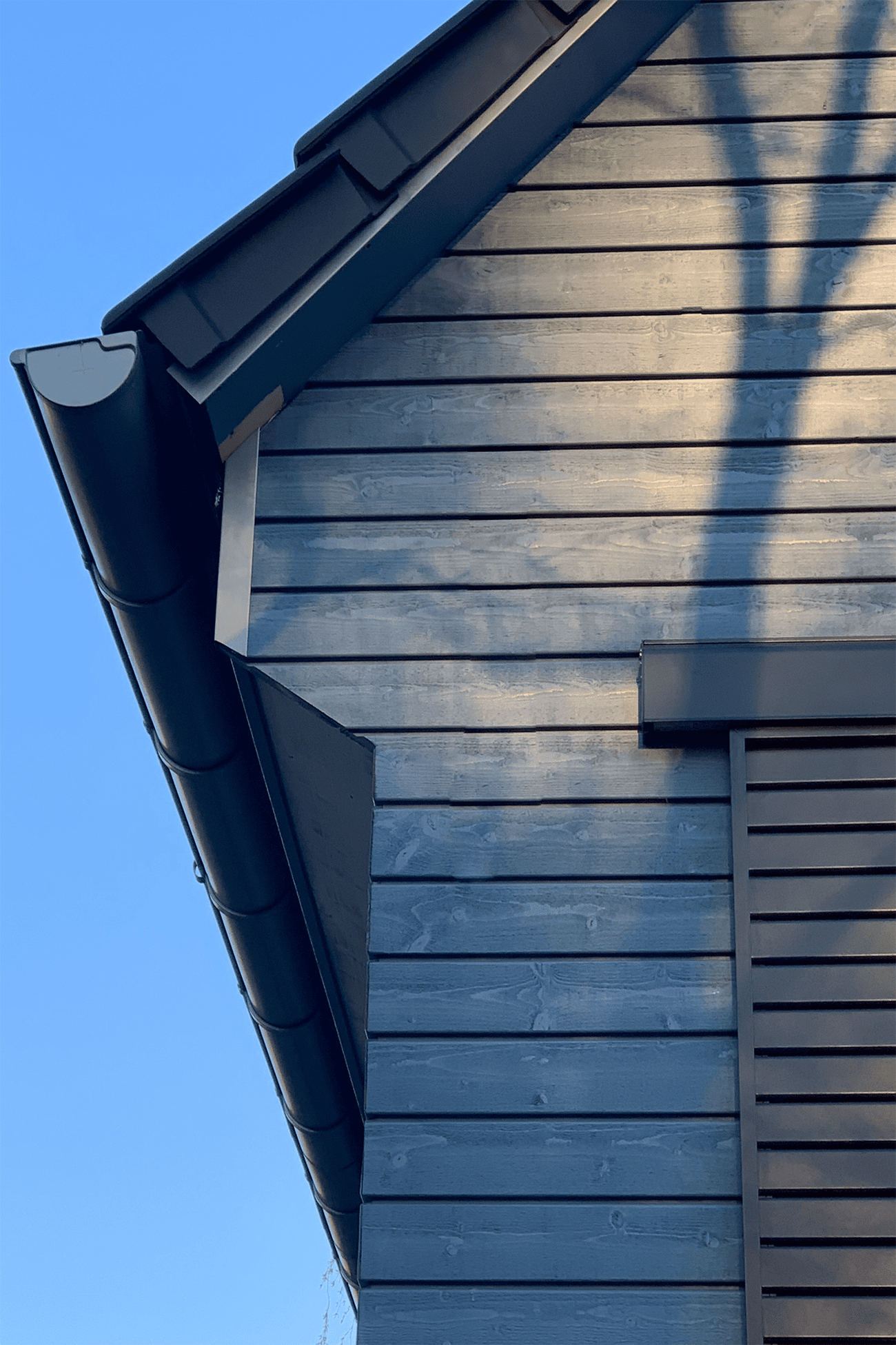 Architektur, Holzbau, Nachhaltigkeit, Neubau, Einfamilienhaus, Bau, Holz, Fassade, Fenster, Dach