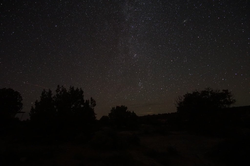 Canyons Of The Ancients Pueblo Cultural Sites 38 Evening skyline ng Canyon of the Ancients.