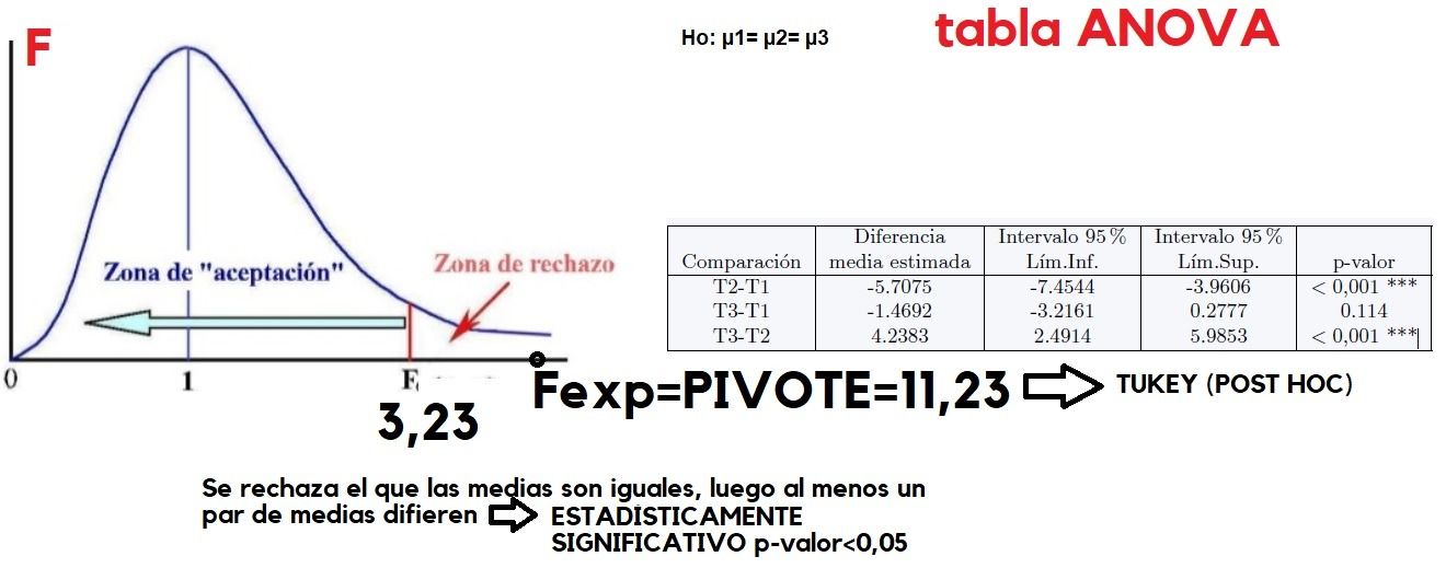 Tabla ANOVA gráficamente