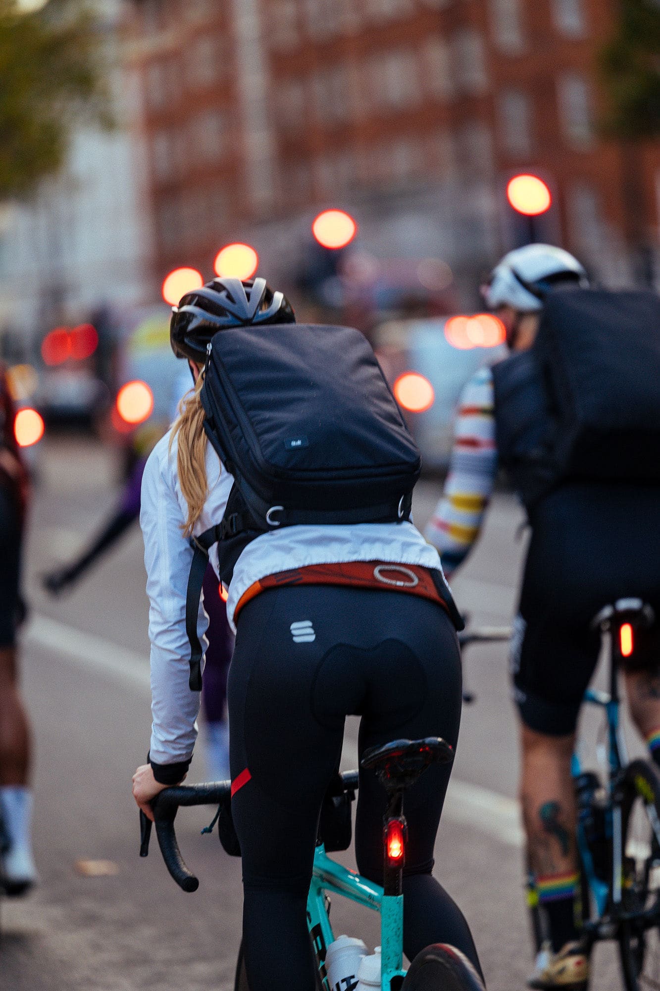 Stolt commuter backpack for cyclists