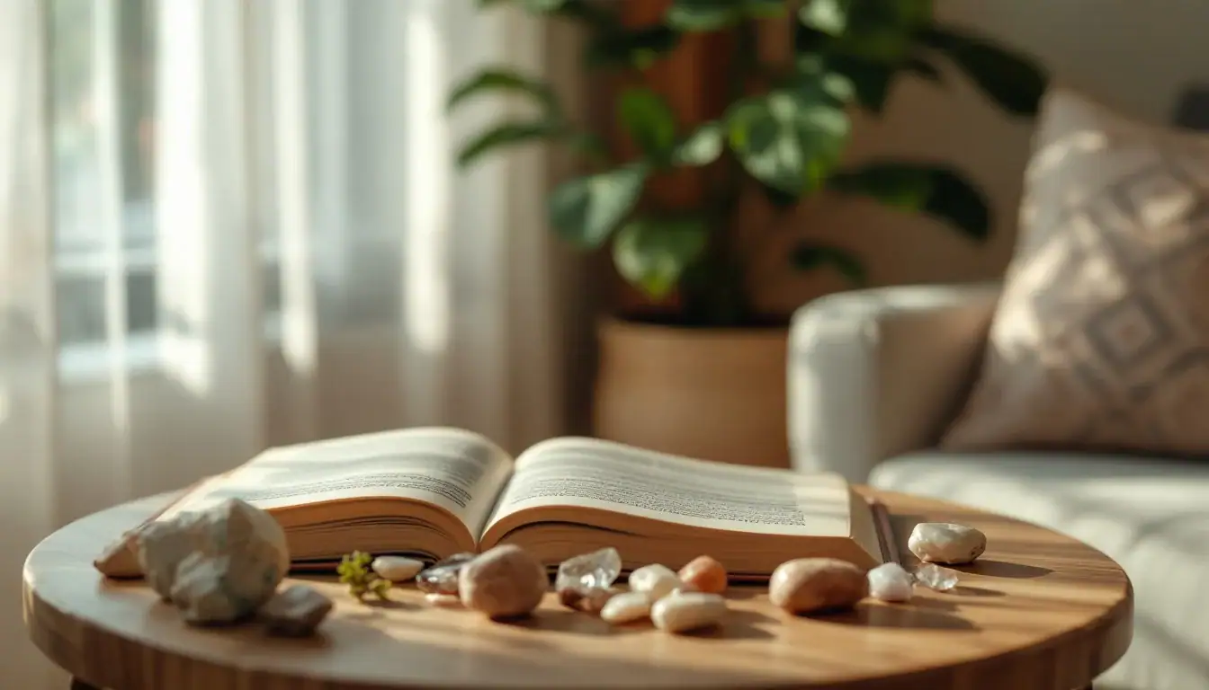 Numerology Reading Online Benefits â€” A stylish Manchester living room with Vastu-aligned décor, plants, and natural 
