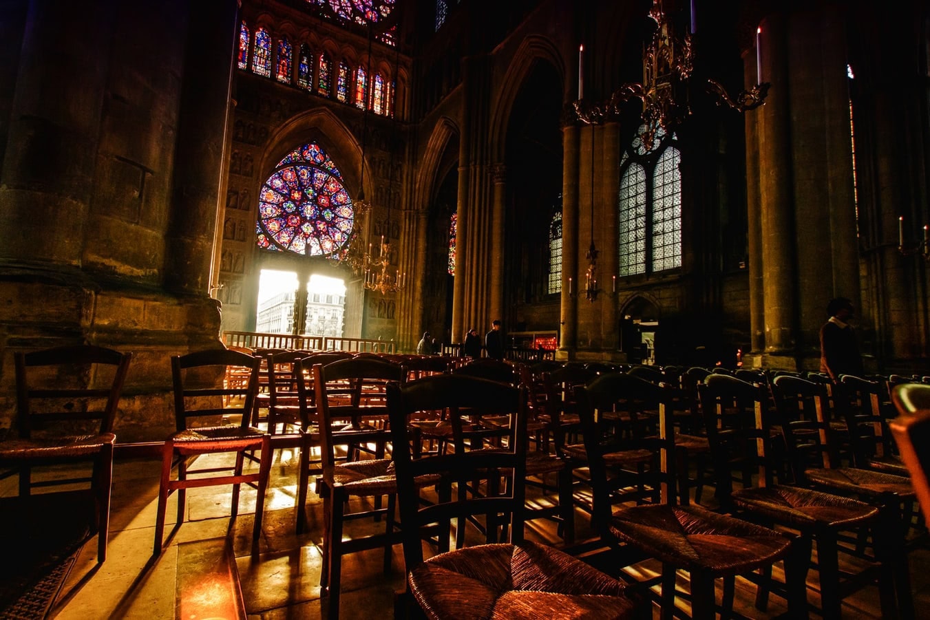 Reims Cathedral interior