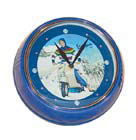 VESPA FORME - Wand-Uhr Vespa Pin-Up Winter Blau