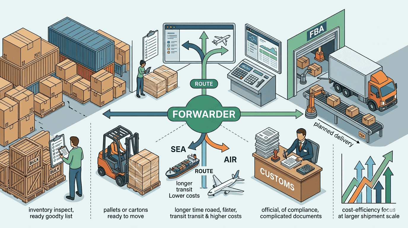 Dropshipping Agent vs Freight Forwarder