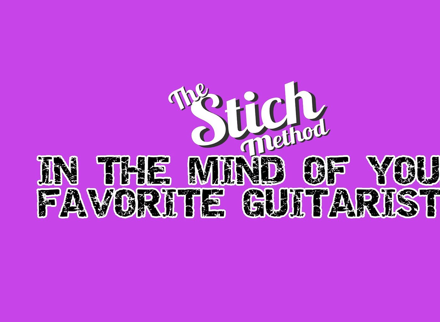 StichMethod Guitar