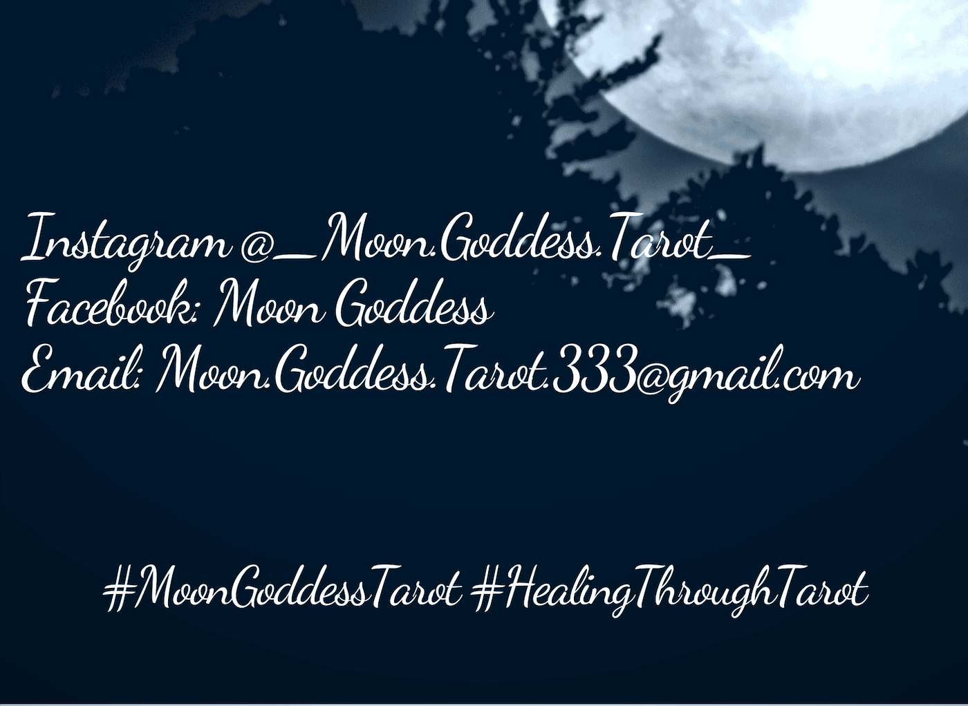 Moon Goddess Tarot