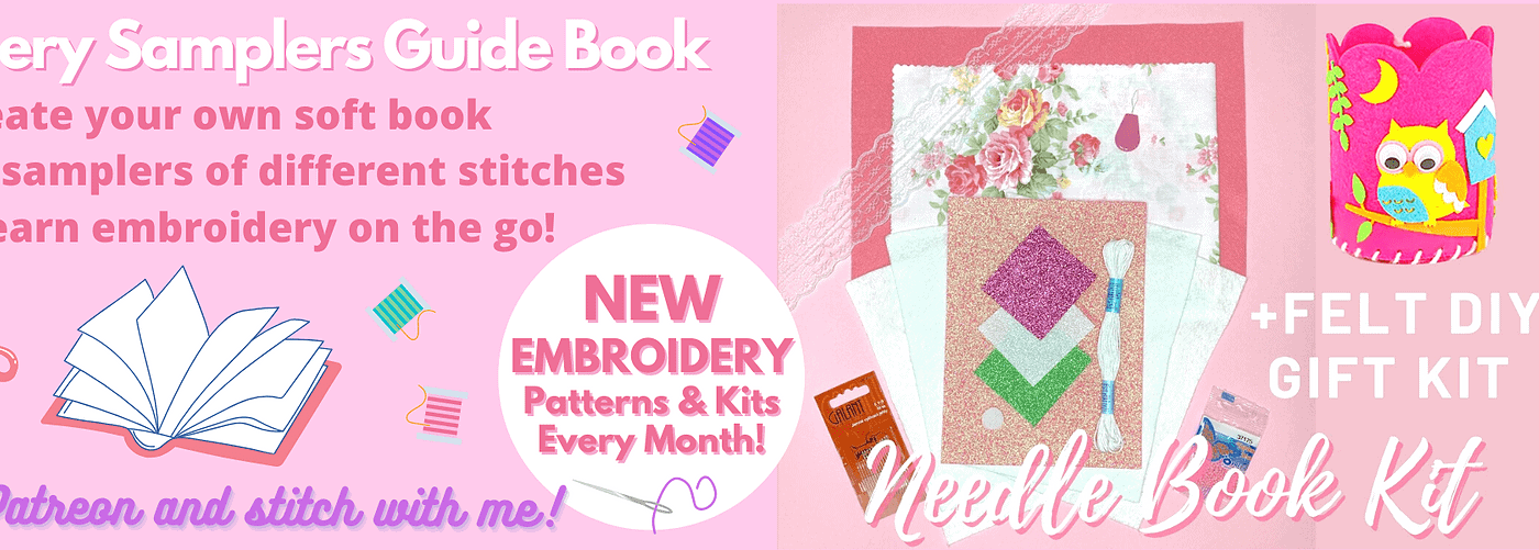 Embroidery Art by Nat at Patron Hunt — Discover Your Next Favorite