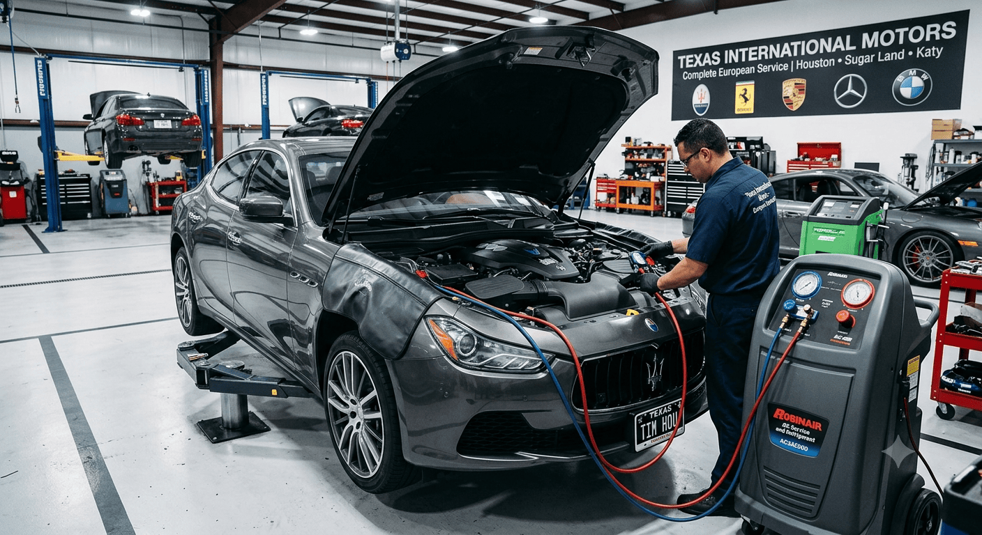 Houston Maserati AC Repair