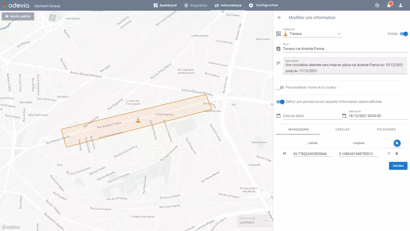 Odevia - Informations Citoyens - Création
