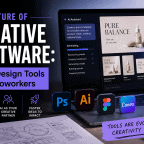The future of creative software evolving from traditional design tools into AI coworkers