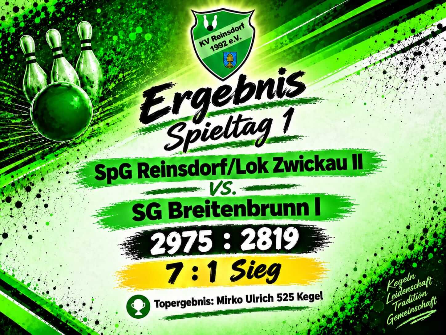 🎳 Erfolgreicher Saisonauftakt
