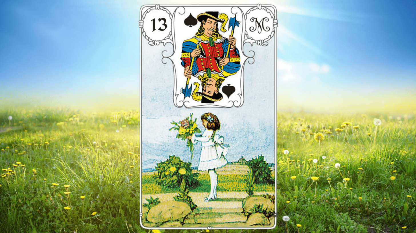Bedeutung vom Kind in den Lenormand Karten. Deuten und Kombinationen zu Liebe, Beruf und Spiritualit&auml;t.