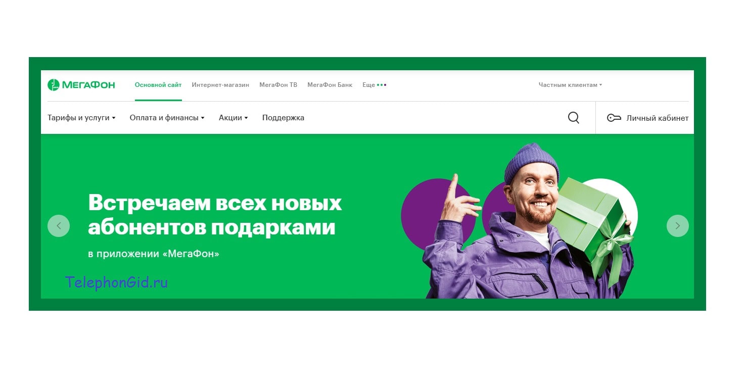 Чат с оператором тех поддержки Мегафон