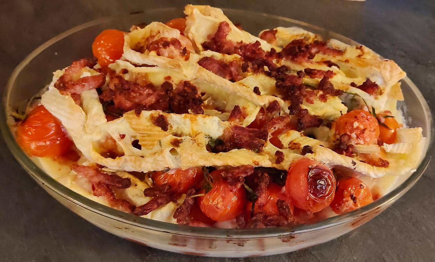photo de Tartiflette aux tomates cerise